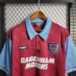 West Ham United 1995-1997 Home Retro Soccer Jersey