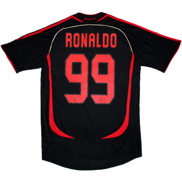 AC Milan Ronaldo #99 Retro Jersey Home Replica 2006/07