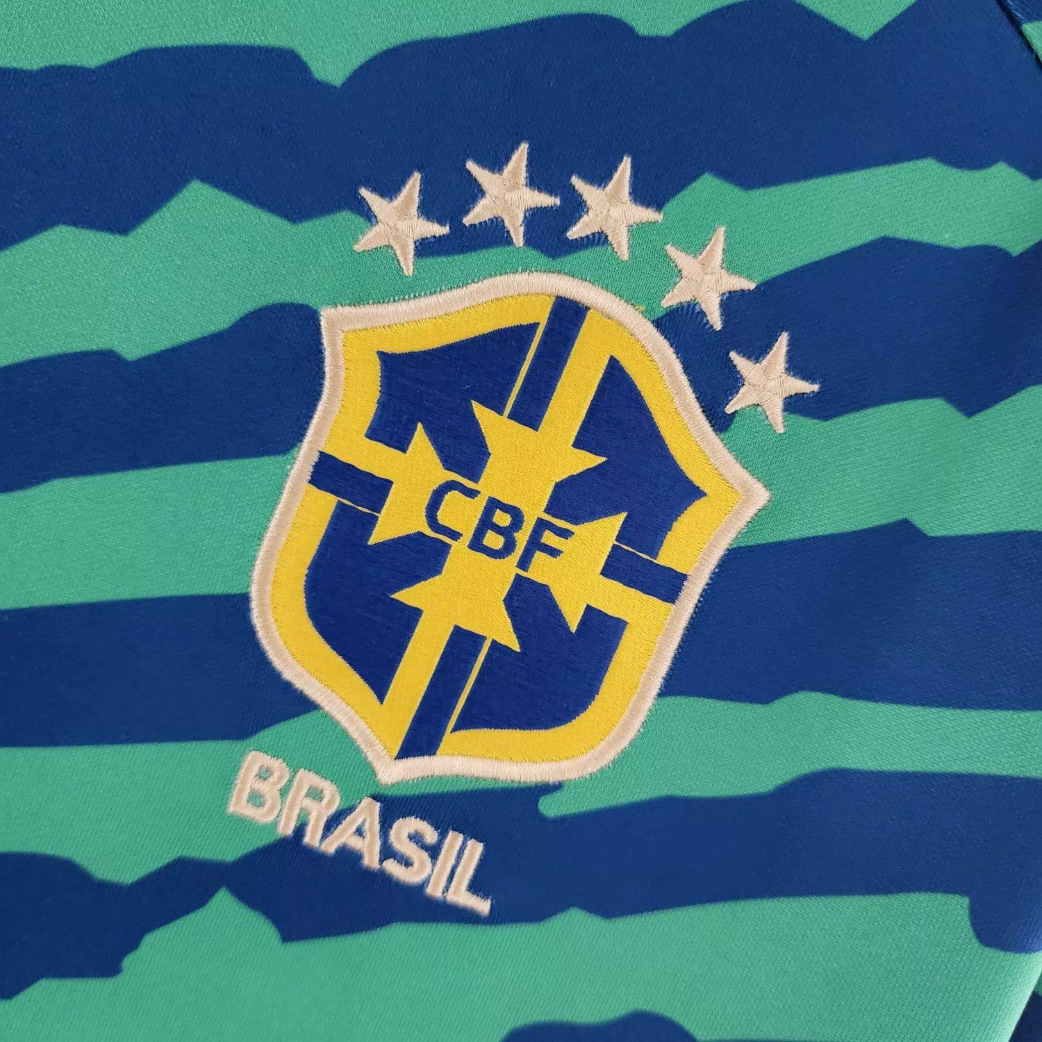 Brazil 2022 World Cup Pre Match Jersey - Soccer Jerseys, Shirts ...