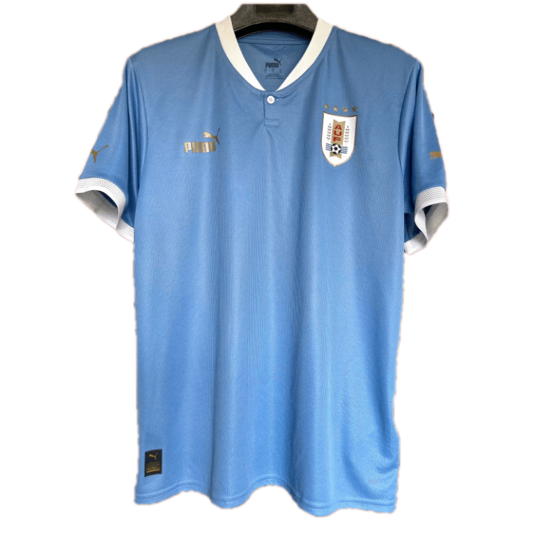 Uruguay 2022 World Cup Home Jersey - Soccer Jerseys, Shirts & Shorts ...