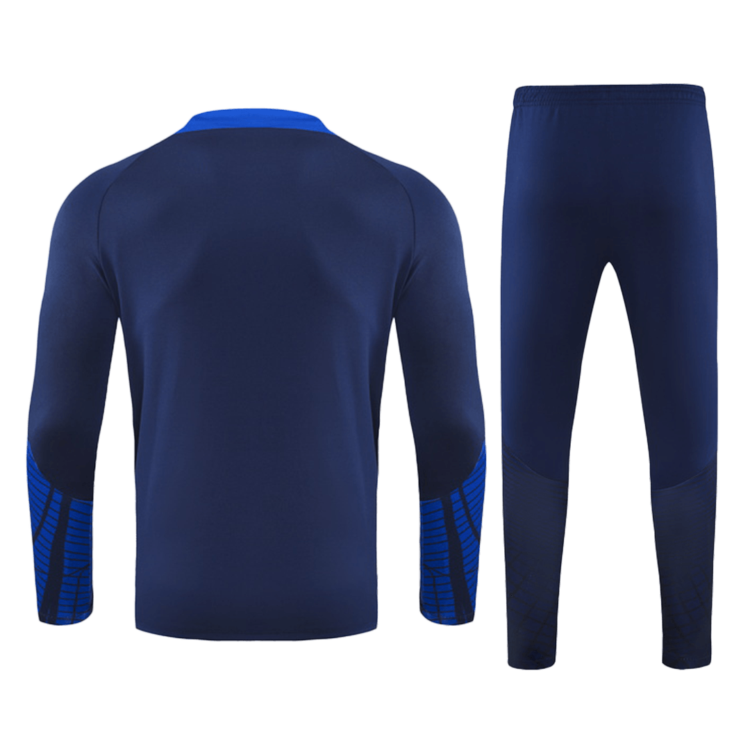 PSG Zipper Sweat Kit(Top+Pants) Navy 2022/23 - Soccer Jerseys, Shirts ...
