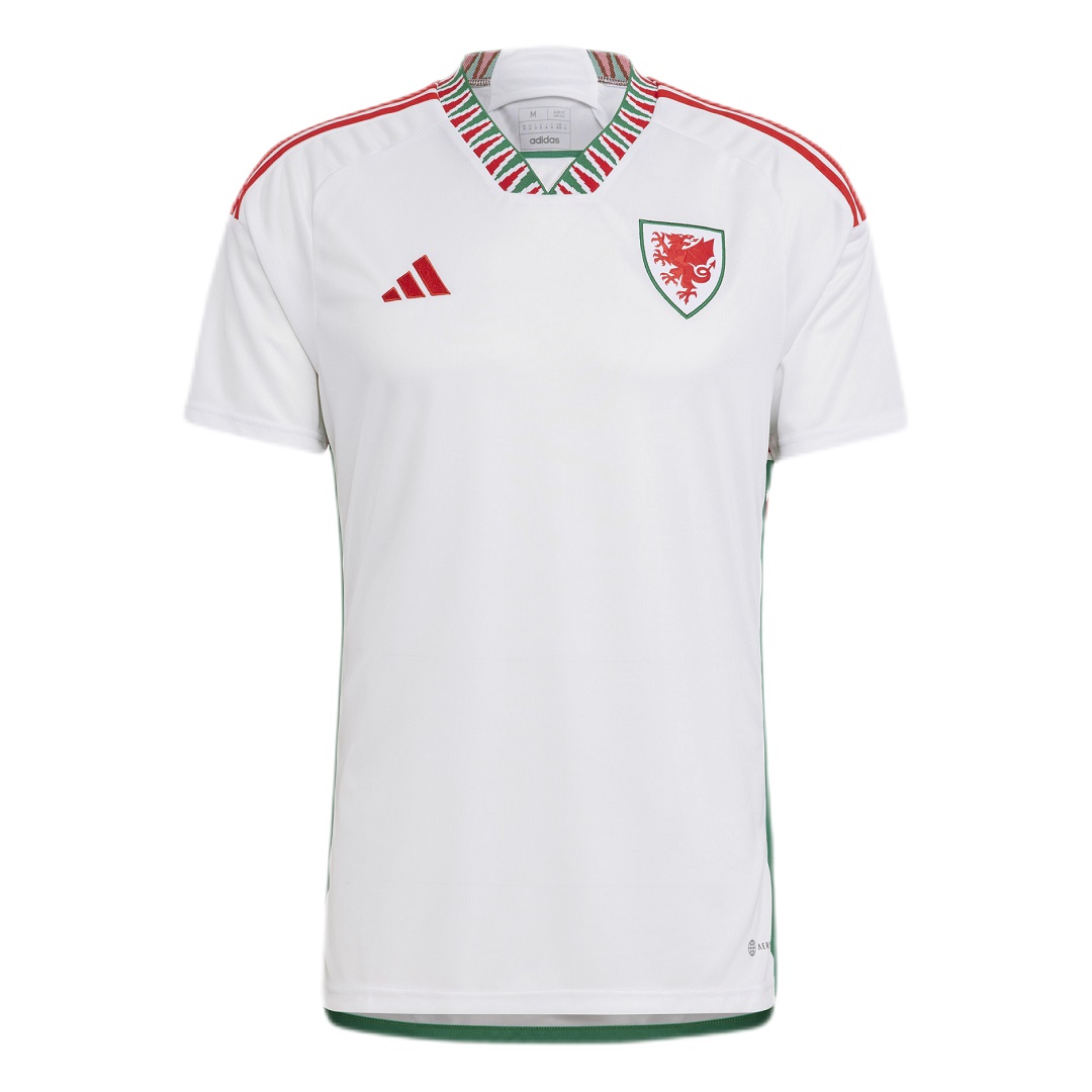 Wales 2022 World Cup Away Jersey - Soccer Jerseys, Shirts & Shorts ...