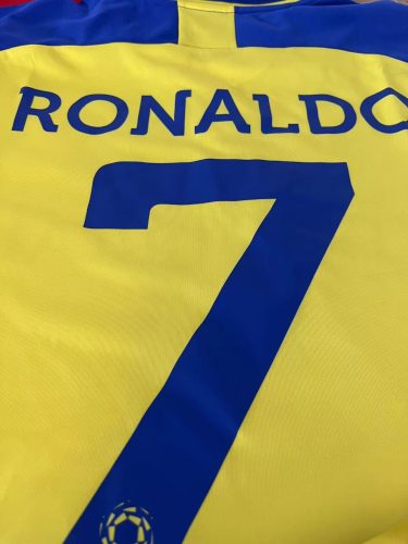 RONALDO #7 Al Nassr Jersey 2022/23 Authentic Home