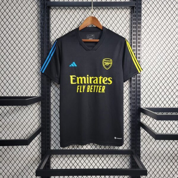 Arsenal 2023-24 Black Training Shirt