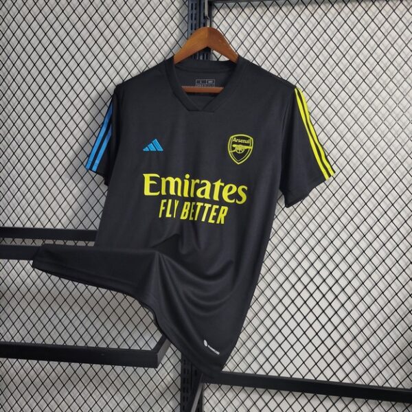 Arsenal 2023-24 Black Training Shirt