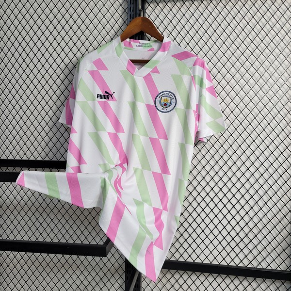 Manchester City 2023-24 white training suit