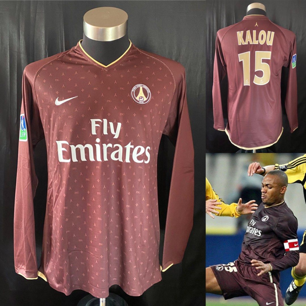 Reliving PSG Memories: A Deep Dive into the 2006/07 Away Kit on   - Soccer Jerseys, Shirts & Shorts